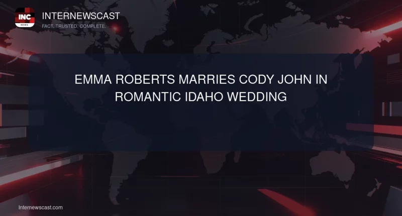 Emma Roberts Marries Cody John in Romantic Idaho Wedding - Internewscast Journal