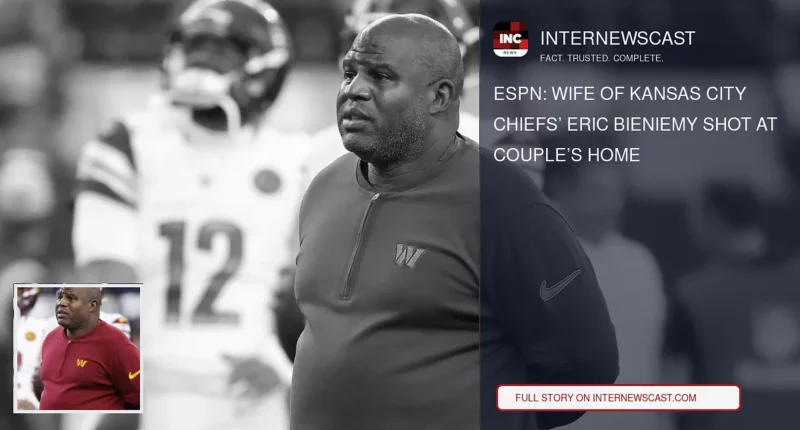 ESPN: Wife of Kansas City Chiefs’ Eric Bieniemy Shot at Couple’s Home - Internewscast Journal