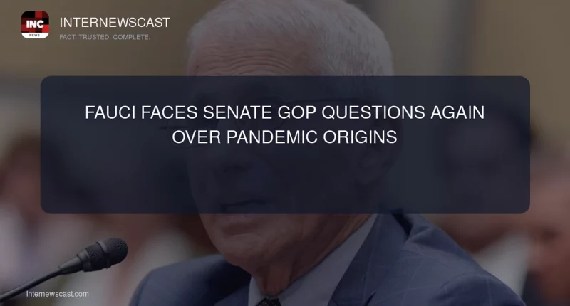 Fauci Faces Senate GOP Questions Again Over Pandemic Origins - Internewscast Journal