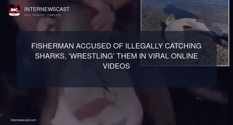 Fisherman Accused of Illegally Catching Sharks, ‘Wrestling’ Them in Viral Online Videos - Internewscast Journal