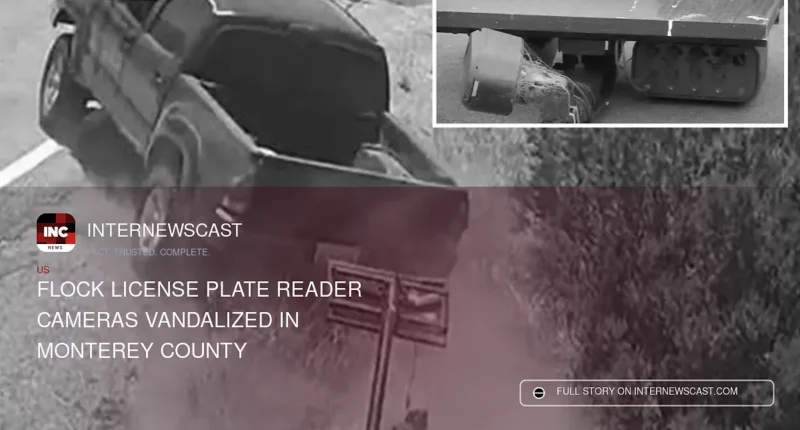 Flock License Plate Reader Cameras Vandalized in Monterey County - Internewscast Journal