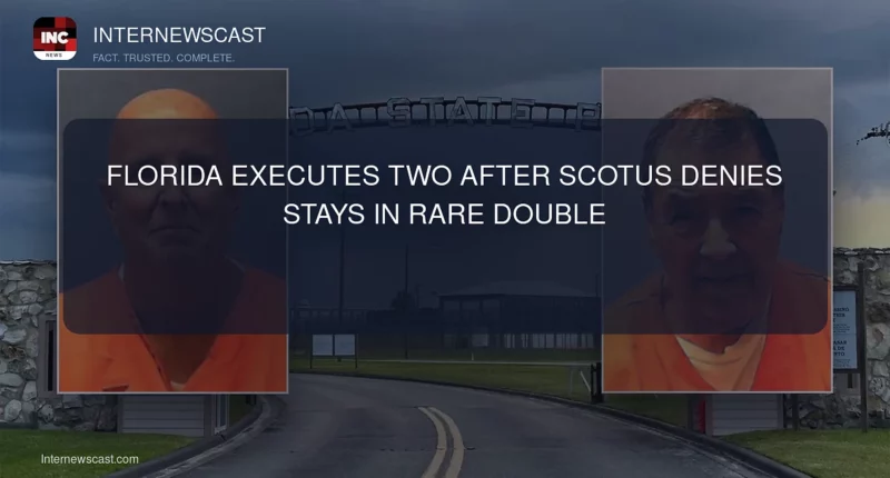 Florida Executes Two After SCOTUS Denies Stays in Rare Double - Internewscast Journal