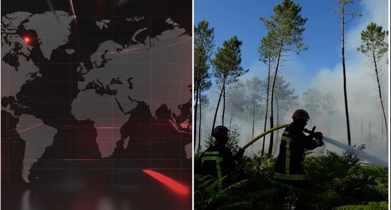 French Firefighters Hold Back Massive Wildfire as Heat Returns - Internewscast Journal