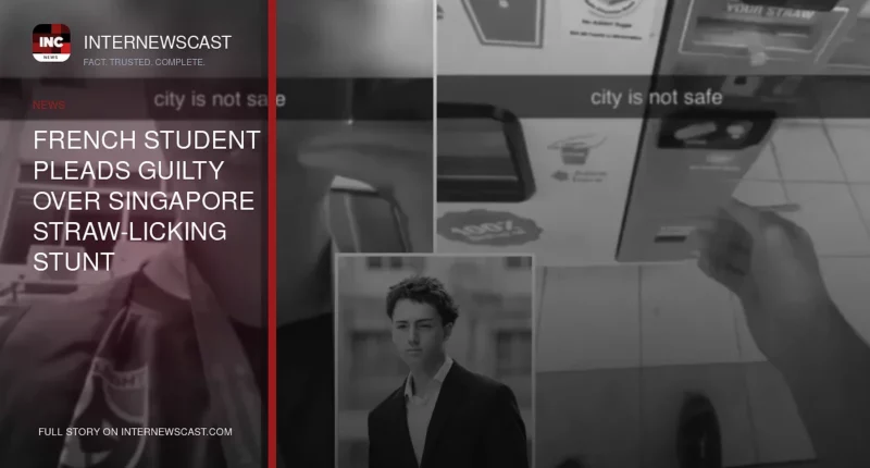 French Student Pleads Guilty Over Singapore Straw-Licking Stunt - Internewscast Journal