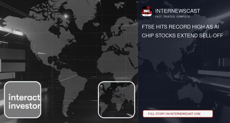 FTSE Hits Record High as AI Chip Stocks Extend Sell-Off - Internewscast Journal