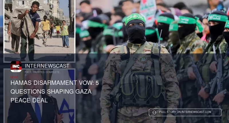 Hamas Disarmament Vow: 5 Questions Shaping Gaza Peace Deal - Internewscast Journal