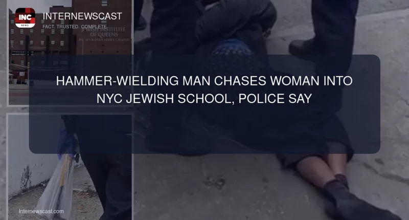 Hammer-Wielding Man Chases Woman Into NYC Jewish School, Police Say - Internewscast Journal