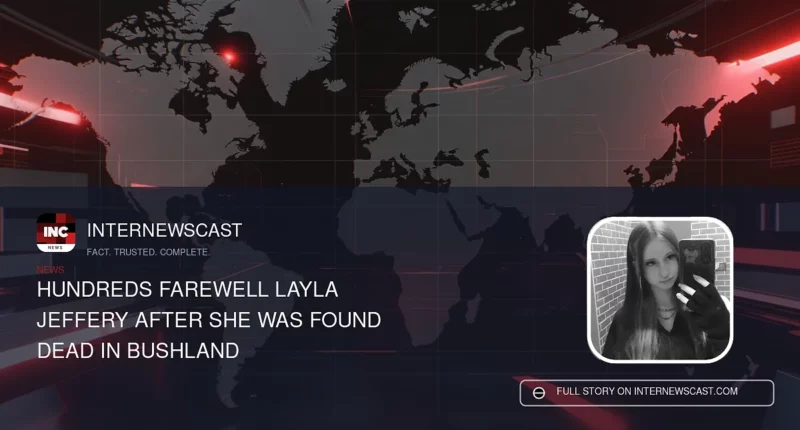 Hundreds Farewell Layla Jeffery After She Was Found Dead in Bushland - Internewscast Journal
