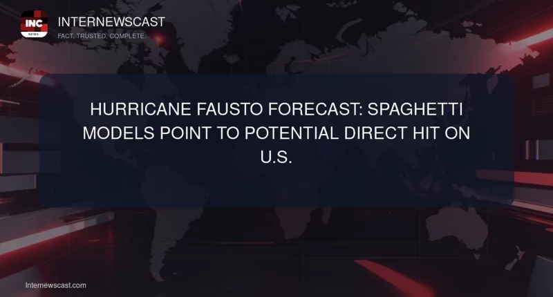 Hurricane Fausto Forecast: Spaghetti Models Point to Potential Direct Hit on U.S. - Internewscast Journal
