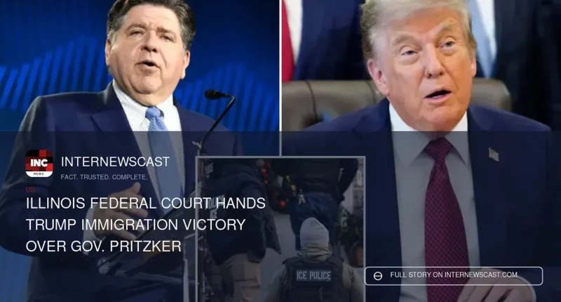Illinois Federal Court Hands Trump Immigration Victory Over Gov. Pritzker - Internewscast Journal