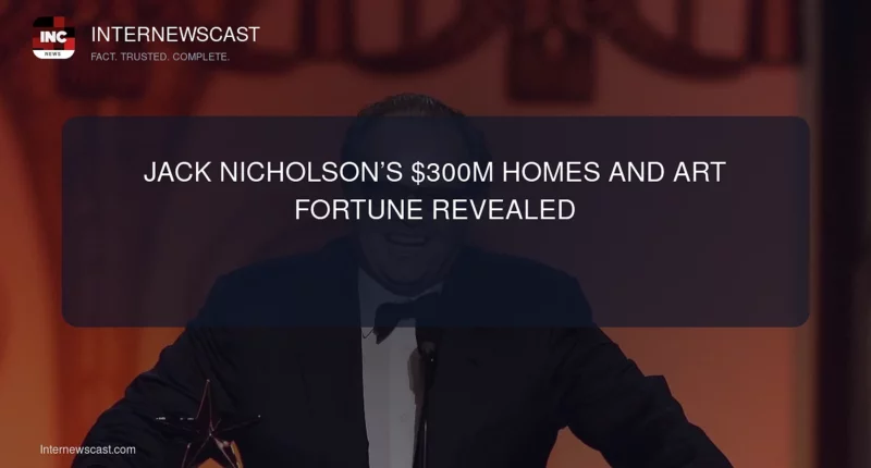 Jack Nicholson’s $300M Homes and Art Fortune Revealed - Internewscast Journal