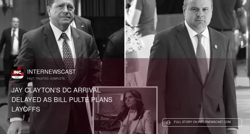 Jay Clayton’s DC Arrival Delayed as Bill Pulte Plans Layoffs - Internewscast Journal