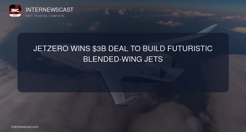 JetZero Wins $3B Deal to Build Futuristic Blended-Wing Jets - Internewscast Journal