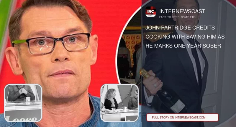 John Partridge Credits Cooking With Saving Him as He Marks One Year Sober - Internewscast Journal