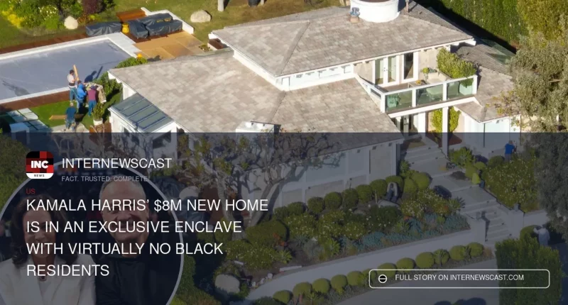 Kamala Harris’ $8M New Home Is in an Exclusive Enclave With Virtually No Black Residents - Internewscast Journal
