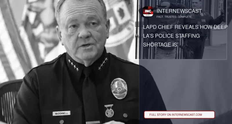 LAPD Chief Reveals How Deep LA’s Police Staffing Shortage Is - Internewscast Journal