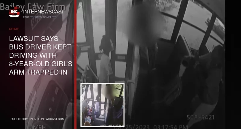 Lawsuit Says Bus Driver Kept Driving With 8-Year-Old Girl’s Arm Trapped in Door After Refusing to Let Her Stay On - Internewscast Journal