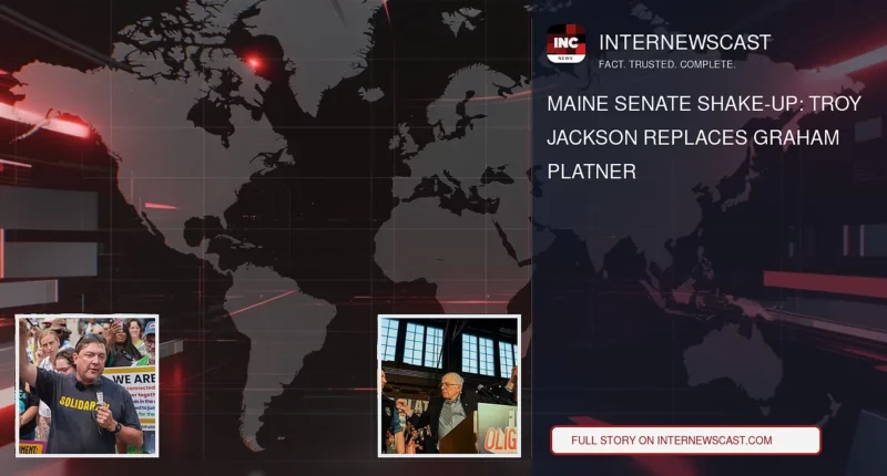 Maine Senate Shake-Up: Troy Jackson Replaces Graham Platner - Internewscast Journal