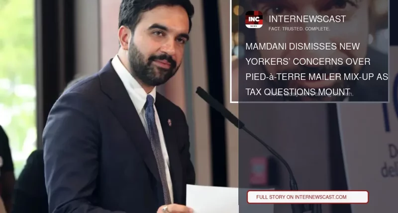 Mamdani Dismisses New Yorkers’ Concerns Over Pied-à-Terre Mailer Mix-Up as Tax Questions Mount - Internewscast Journal