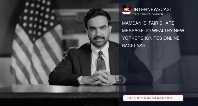 Mamdani’s ‘Fair Share’ Message to Wealthy New Yorkers Ignites Online Backlash - Internewscast Journal