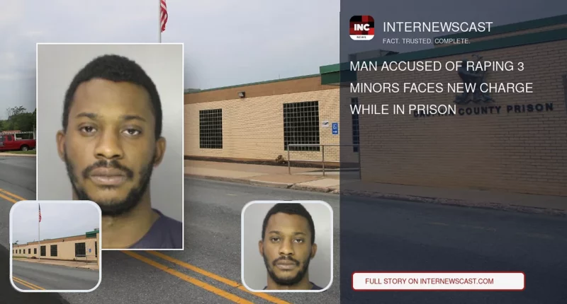 Man Accused of Raping 3 Minors Faces New Charge While in Prison - Internewscast Journal