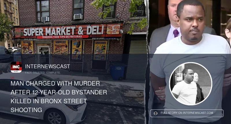 Man Charged With Murder After 12-Year-Old Bystander Killed in Bronx Street Shooting - Internewscast Journal