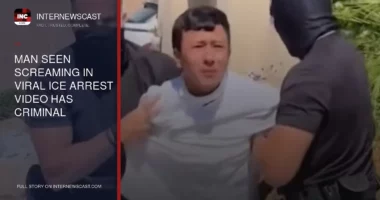 Man Seen Screaming in Viral ICE Arrest Video Has Criminal History, Records Show - Internewscast Journal