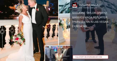 Marjorie Taylor Greene Marries MAGA Reporter Brian Glenn in Las Vegas Ceremony - Internewscast Journal