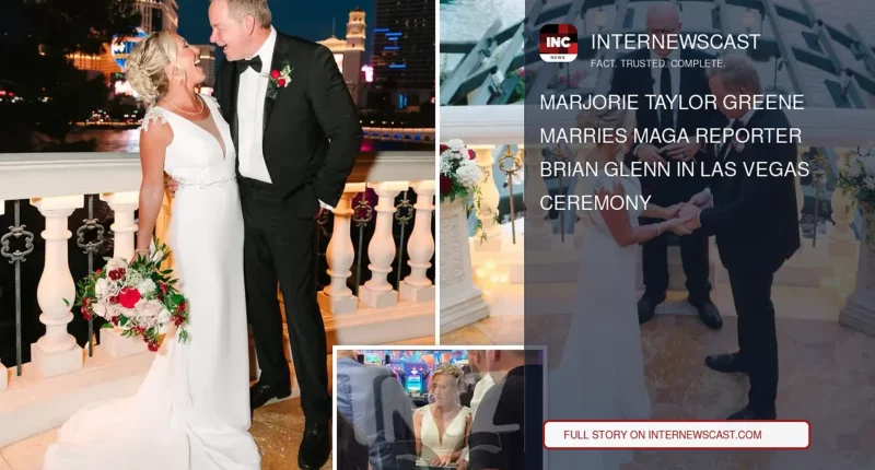 Marjorie Taylor Greene Marries MAGA Reporter Brian Glenn in Las Vegas Ceremony - Internewscast Journal