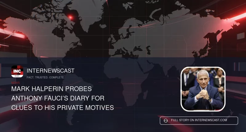 Mark Halperin Probes Anthony Fauci’s Diary for Clues to His Private Motives - Internewscast Journal