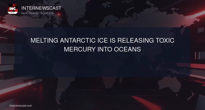 Melting Antarctic Ice Is Releasing Toxic Mercury Into Oceans - Internewscast Journal
