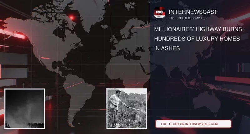 Millionaires’ Highway Burns: Hundreds of Luxury Homes in Ashes - Internewscast Journal