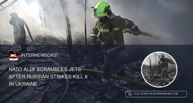NATO Ally Scrambles Jets After Russian Strikes Kill 8 in Ukraine - Internewscast Journal