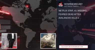 Netflix Star, 43, Missing, Feared Dead After Avalanche Kills 4 - Internewscast Journal