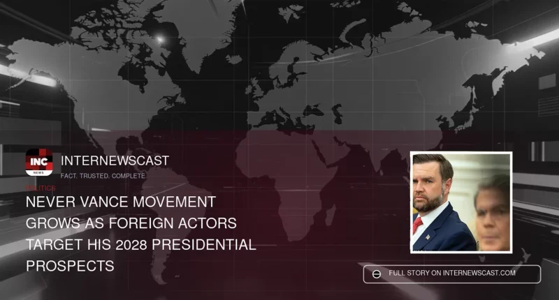 Never Vance Movement Grows as Foreign Actors Target His 2028 Presidential Prospects - Internewscast Journal