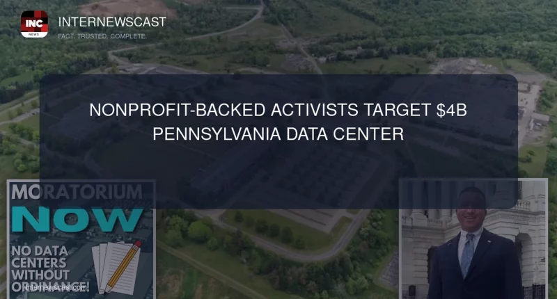 Nonprofit-Backed Activists Target $4B Pennsylvania Data Center - Internewscast Journal