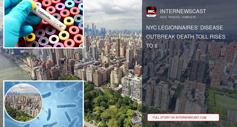 NYC Legionnaires’ Disease Outbreak Death Toll Rises to 6 - Internewscast Journal