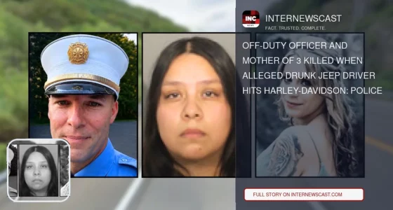Off-Duty Officer and Mother of 3 Killed When Alleged Drunk Jeep Driver Hits Harley-Davidson: Police - Internewscast Journal
