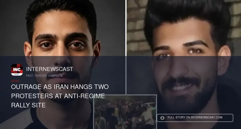 Outrage as Iran Hangs Two Protesters at Anti-Regime Rally Site - Internewscast Journal