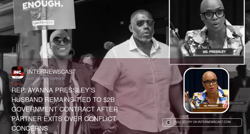 Rep. Ayanna Pressley’s Husband Remains Tied to $2B Government Contract After Partner Exits Over Conflict Concerns - Internewscast Journal