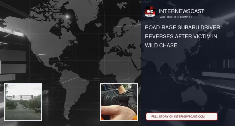 Road-Rage Subaru Driver Reverses After Victim in Wild Chase - Internewscast Journal