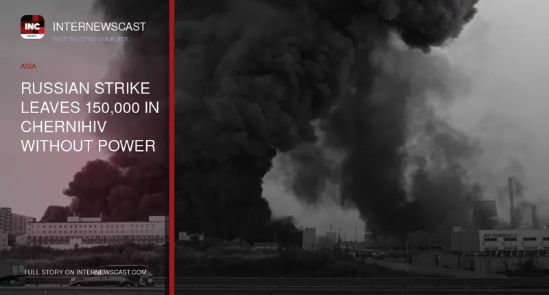 Russian Strike Leaves 150,000 in Chernihiv Without Power - Internewscast Journal