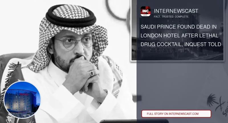Saudi Prince Found Dead in London Hotel After Lethal Drug Cocktail, Inquest Told - Internewscast Journal
