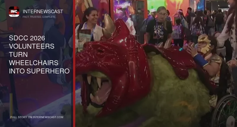 SDCC 2026 Volunteers Turn Wheelchairs Into Superhero Rides - Internewscast Journal
