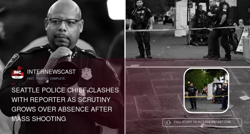 Seattle Police Chief Clashes With Reporter as Scrutiny Grows Over Absence After Mass Shooting - Internewscast Journal