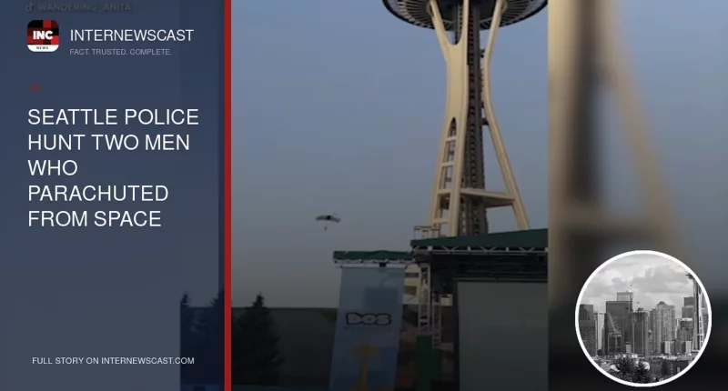 Seattle Police Hunt Two Men Who Parachuted From Space Needle - Internewscast Journal