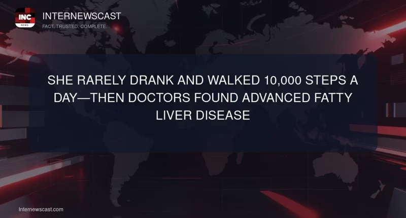 She Rarely Drank and Walked 10,000 Steps a Day—Then Doctors Found Advanced Fatty Liver Disease - Internewscast Journal