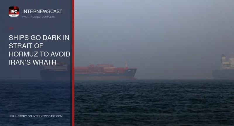 Ships Go Dark in Strait of Hormuz to Avoid Iran’s Wrath - Internewscast Journal