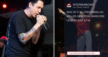 Sick of It All Frontman Lou Koller, New York Hardcore Legend, Dies at 59 - Internewscast Journal