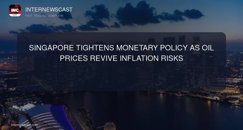 Singapore Tightens Monetary Policy as Oil Prices Revive Inflation Risks - Internewscast Journal